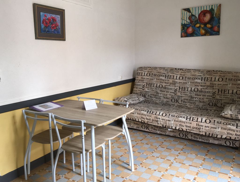 Cuisine Monet, vue Canapé